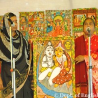 Ganga- Durgar Jagra (Quarrel between Ganga and Durga)